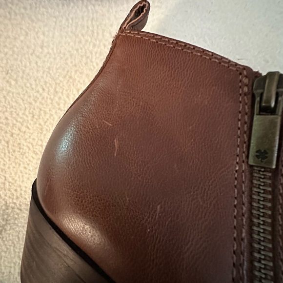 Lucky Brand Basel Brown Leather Boots